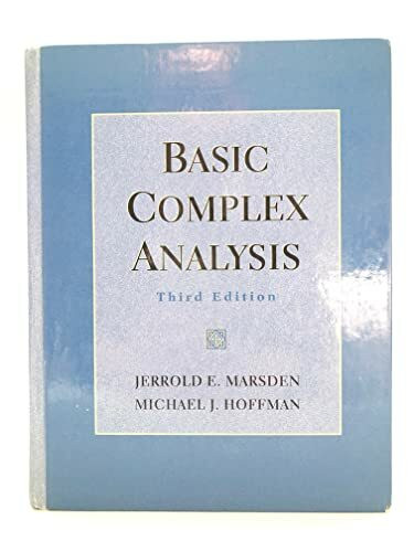 Basic Complex Analysis