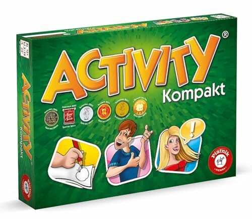 Piatnik - Activity Kompaktausgabe | Ab 12 Jahren | Für 3 - 16 Spielern | Der Spieleklassiker als Kompaktversion