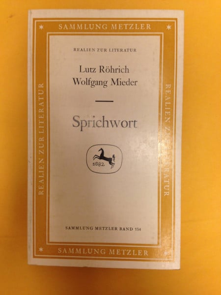 Sprichwort