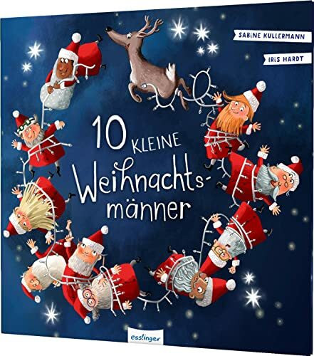 10 kleine Weihnachtsmänner