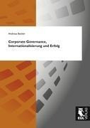 Corporate Governance, Internationalisierung und Erfolg