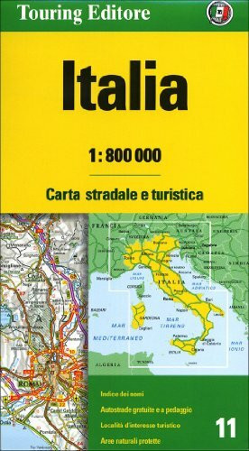 Italy: TCI.0.IT (Carte d'Europa 1:800.000)