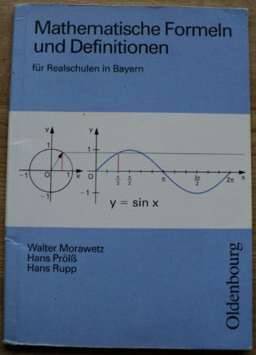 Mathematische Formeln und Definitionen für Realschulen in Bayern