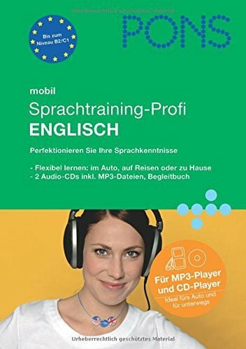 PONS mobil Sprachtraining-Profi Englisch: Hörübungen fürs Lernen unterwegs für Fortgeschrittene