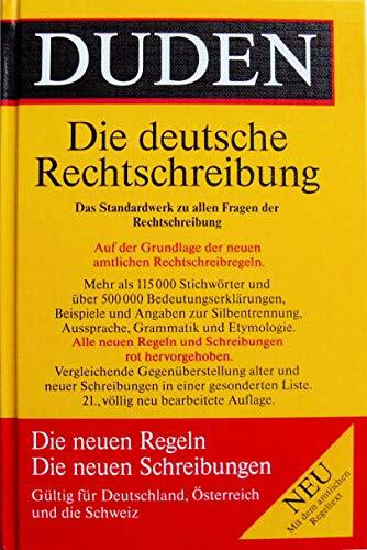 Duden: Rechtschreibung der deutschen Sprache