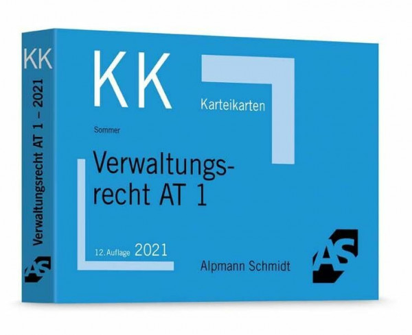Karteikarten Verwaltungsrecht AT 1 (Karteikarten Öffentliches Recht)