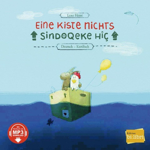 Eine Kiste Nichts. Kinderbuch Deutsch-Kurdisch