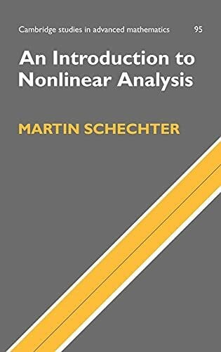An Introduction to Nonlinear Analysis (Cambridge Studies in Advanced Mathematics, 95, Band 95)