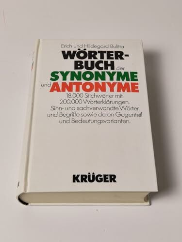 Wörterbuch der Synonyme und Antonyme