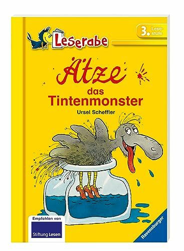 Ätze. das Tintenmonster - Leserabe 3. Klasse - Erstlesebuch für Kinder ab 8 Jahren: Mit spannendem Leserätsel (Schulausgabe in Broschur)