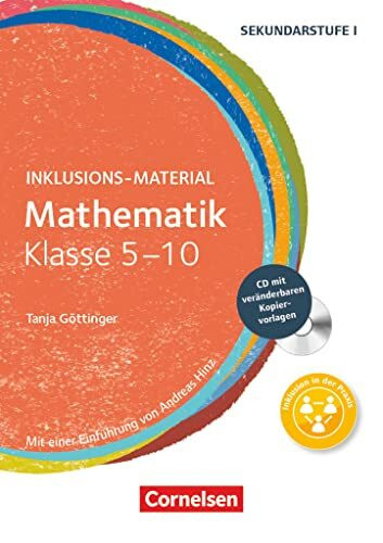 Inklusions-Material - Klasse 5-10: Mathematik - Buch mit CD-ROM