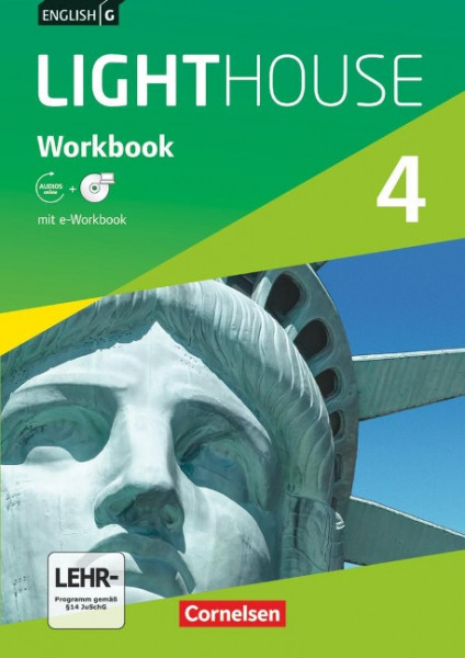 English G LIGHTHOUSE 4: 8. Schuljahr. Workbook mit e-Workbook und Audios online