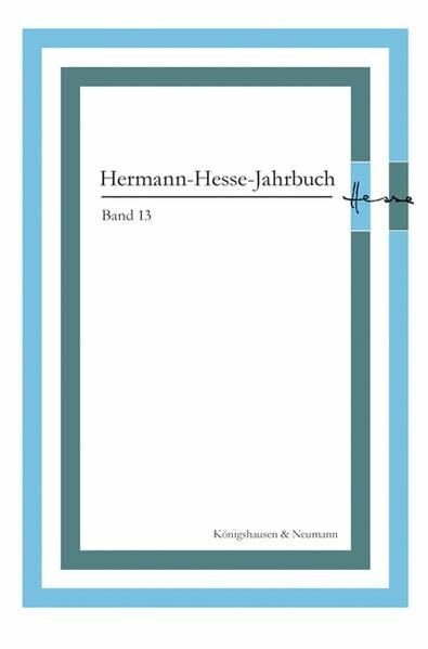 Herrmann-Hesse-Jahrbuch, Band 13 (Hermann-Hesse-Jahrbuch)