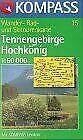 Kompass Karten, Tennengebirge, Hochkönig: Mit Kurzführer. 1:50000 (KOMPASS Wanderkarte)