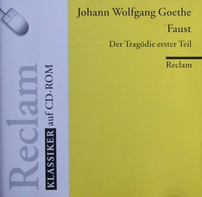 Faust I: (Reclam Klassiker auf CD-ROM)