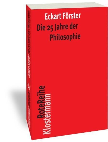 Die 25 Jahre der Philosophie