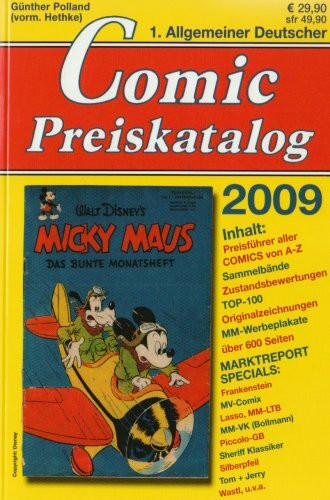 1. Allgemeiner Deutscher Comic Preiskatalog 2009