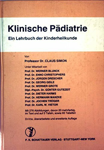 Klinische Pädiatrie - ein Lehrbuch der Kinderheilkunde