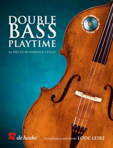 Double Bass Playtime, Kontrabass u. Klavier, m. Audio-CD: 16 Stücke in verschiedenen Stilen. CD zum Üben und Mitspielen (Play-Along und Demo). Schwierigkeitsgrad: mittelschwer (CONTREBASSE)