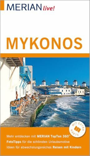 MERIAN live! Reiseführer Mykonos: Mit Extra-Karte zum Herausnehmen