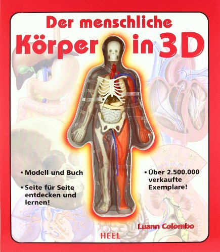 Der menschliche Körper in 3D - Buch mit Skelettmodell