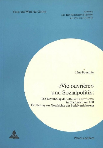 «Vie ouvrière» und Sozialpolitik