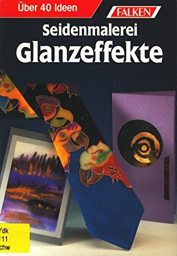 Seidenmalerei. Glanzeffekte.