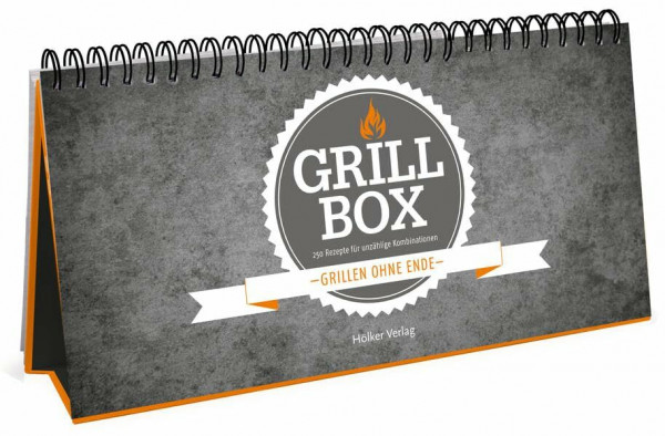 Grill Box: 250 Rezepte für unzählige Kombinationen – Grillen ohne Ende