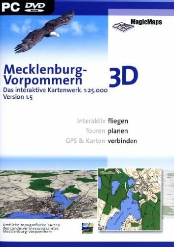 Mecklenburg-Vorpommern 3D 1.5 (DVD-ROM)