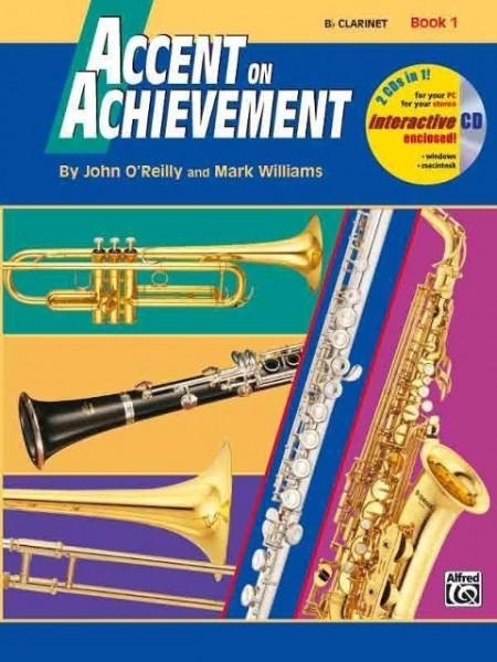 Accent on Achievement, Bk 1: E-Flat Alto Saxophone, Book & CD