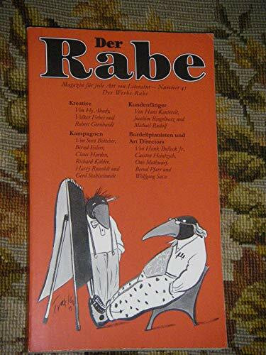 Der Rabe, Nr.45, Der Werbe-Rabe