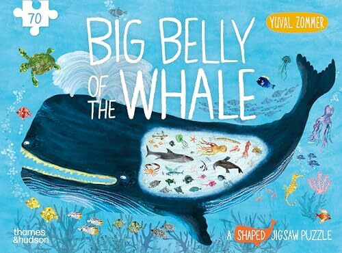 The Big Belly of The Whale - Jigsaw 70 Pieces: A Shaped Jigsaw Puzzle