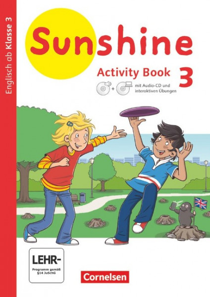 Sunshine 3. Schuljahr. Baden-Württemberg, Hessen, Niedersachsen - Activity Book mit interaktiven Übungen online