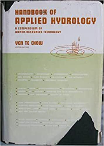 Handbook of Applied Hydrology