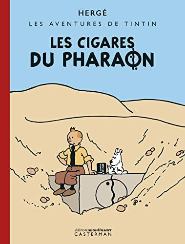 Les Cigares du Pharaon: Édition noir et blanc colorisée