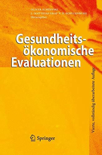 Gesundheitsökonomische Evaluationen