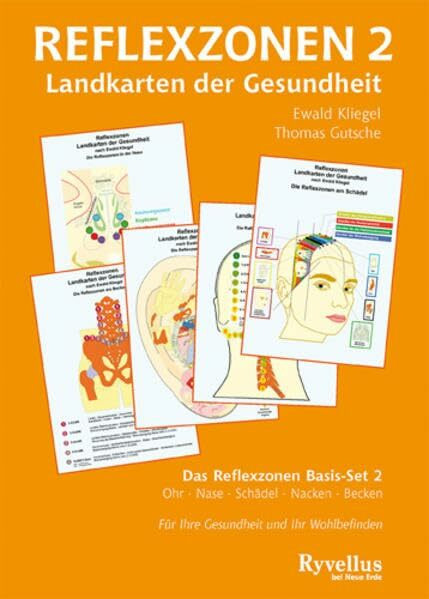 Reflexzonen 2: Landkarten der Gesundheit. Das Reflexzonen Basis-Set 2