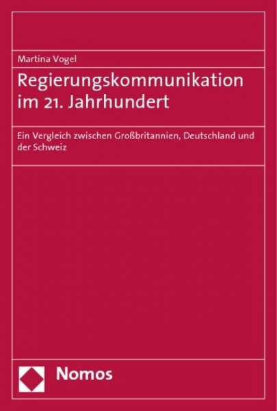 Regierungskommunikation im 21. Jahrhundert