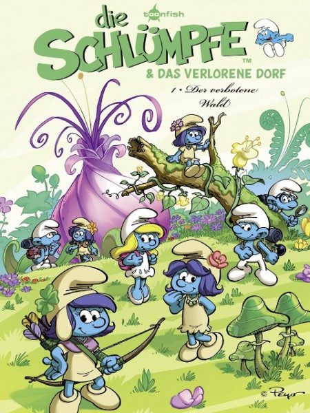 Die Schlümpfe und das verlorene Dorf 01. Der verbotene Wald