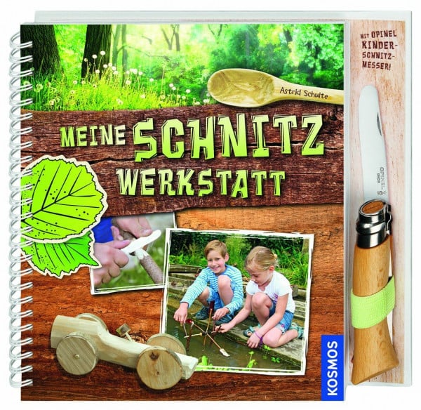 Meine Schnitzwerkstatt: mit Opinel Kinderschnitzmesser