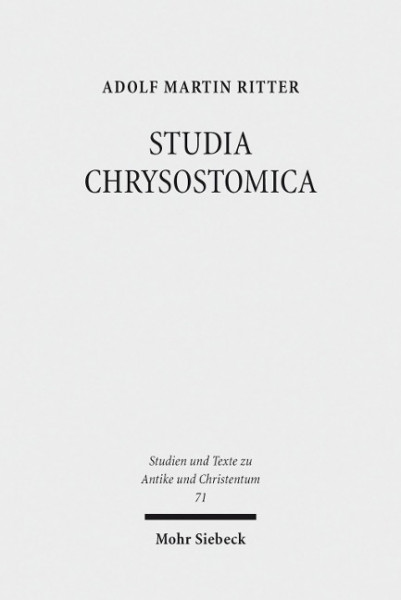 STUDIA CHRYSOSTOMICA