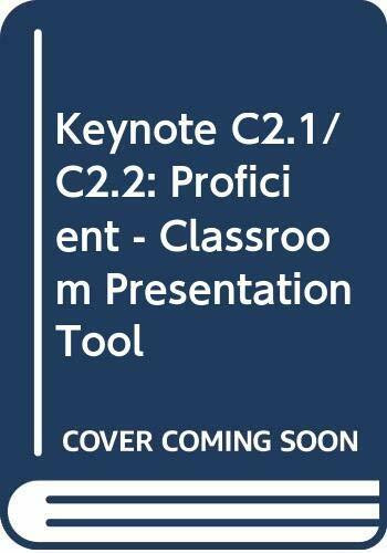 Keynote C2.1/C2.2: Proficient - Classroom Presentation Tool