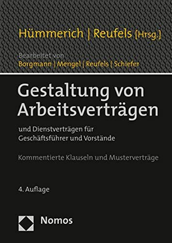 Gestaltung von Arbeitsverträgen: und Dienstverträgen für Geschäftsführer und Vorstände