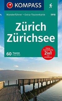 KOMPASS Wanderführer Zürich, Zürichsee, 50 Touren