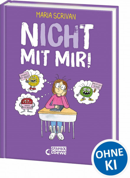 nICHt mit mir! (nICHt genug-Reihe - Band 4): Überwindung der eigenen Selbstzweifel - Comicbuch ab 8 Jahren von New York Times-Bestsellerautorin Maria Scrivan