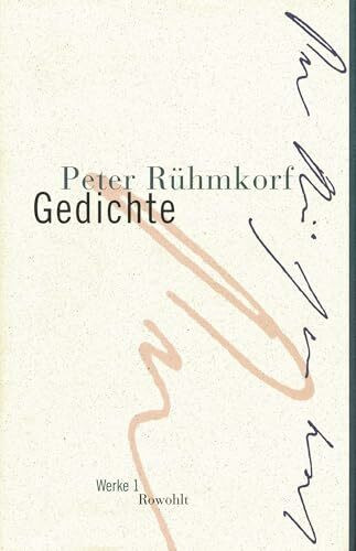 Gedichte (Rühmkorf: Werke, Band 1)