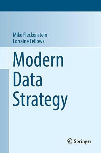 Modern Data Strategy (Advances in Information Security)
