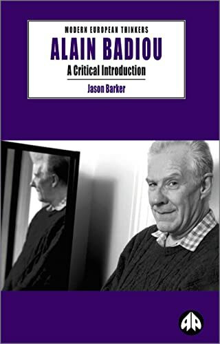 Alain Badiou: A Critical Introduction (Political Philosophy)