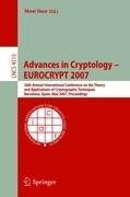 Advances in Cryptology - EUROCRYPT 2007