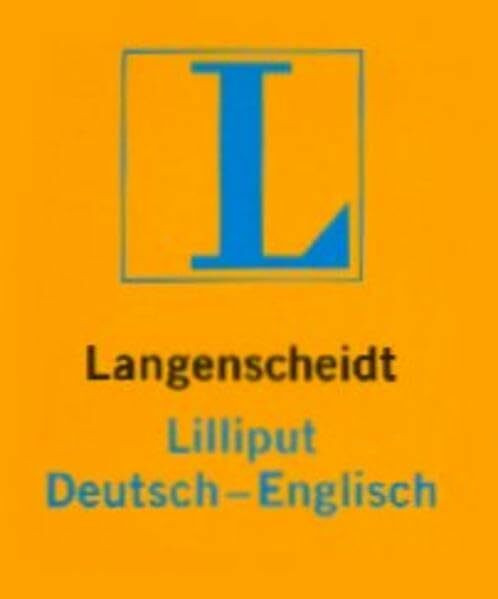 Langenscheidt Lilliput Englisch: Deutsch-Englisch